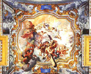 Chiesa di S Anna la Misericordia Affresco